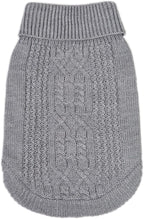 Stretchy Cat Sweater - 17 Colors & 6 Sizes | Snug Winter-Ready Knit for Boy/Girl Cats & Kittens(Grey, Medium)