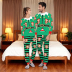 Artsadd Personalized Pajamas with Faces for Women Men Custom Christmas Pajamas Gifts for Family Couple, Funny Photo Pjs