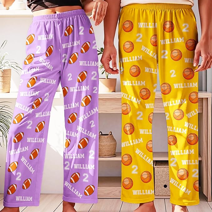 Personalized Face Pajama Pants for Men Women Custom Photo Printed Pajamas Bottoms Trousers Gift for Christmas Birthday