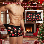M YESCUSTOM Custom Faces Funny Short Briefs Gift for Husband Underwear
