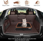 HiCaptain Portable Cat Travel Litter Box, Foldable Litter Box for Travel in Car, Collapsible Toliet Tray Carrier for Small and Medium Cats - Black