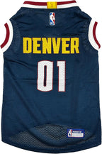 Pets First NBA Denver Nuggets Dog Jersey, X-Large - Tank Top Basketball Pet Jersey