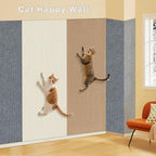 Cat Scratch Furniture Protector, 78.7x15.8inch Adhesive Cat Scratch Pad Deterrent for Furniture, DIY Climbing Cat Scratcher Couch Protector from Cat Claws Scratching for Indoor (Gray)
