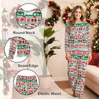 Artsadd Personalized Pajamas with Faces for Women Men Custom Christmas Pajamas Gifts for Family Couple, Funny Photo Pjs