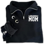 UrbanNEST Custom Dog Mom Sweatshirt, Cute & Cozy Gift for Dog Lovers, Perfect for Pet Moms