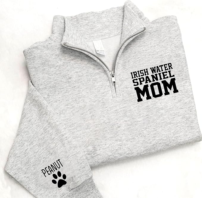 UrbanNEST Custom Dog Mom Sweatshirt, Cute & Cozy Gift for Dog Lovers, Perfect for Pet Moms