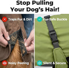 Dog Winter Coat, Warm Puffer Jacket with Fur-Safe Buckle & Leash Hole for Cold Weather, Water-Repellent Snow Vest, Breathable Thermal Apparel for Hiking & Active Dogs (Green, Small)