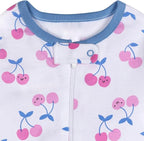 Onesies Brand Baby Girls' 4-pack Sleep 'N Play Footies Multi Pack