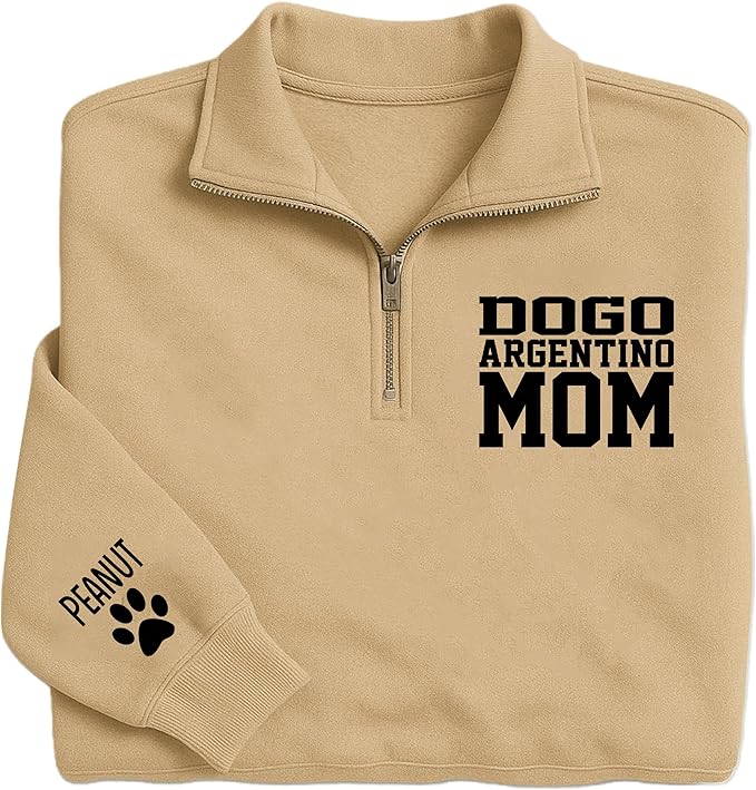 UrbanNEST Custom Dog Mom Sweatshirt, Cute & Cozy Gift for Dog Lovers, Perfect for Pet Moms