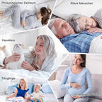 Waterproof Mattress Protector Full, Fitted Sheet Style Breathable Mattress Cover with Deep Pocket Fits Up to 18'', Noiseless Bed Cover for Kids Adults Pets, Machine Washable (Gray-Carrot, Full)