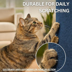 Cat Scratch Mat (3 Pack), 23.6’’ x 11.8’’ Cat Wall Corner Scratcher, Versatile Self-Adhesive Replacement Easy Use for Cat Trees Wall Furniture, Scratching Posts, and Couch Protection (Blue)