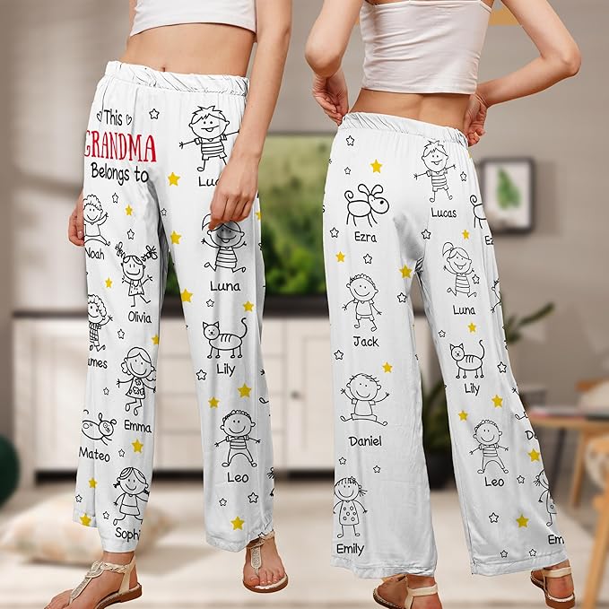Personalized Pajamas with Faces for Men Women Custom Gifts For Pet Lover Family Cat Dog