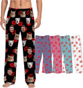 Custom Pajamas Pants With Photo Face Custom PJ Pants Personalized Gifts For Women Men Pet Dog Cat Christmas Valentines