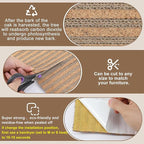 Natural Cork-Cat Scratch mat-Cat Scratch Pad Rug-cat Couch Protector-Scratch Furniture Protector for Post/Sofa/Floor-Wall Scratchers for Indoor-Carpets Scratching-Stretching- Kitty Gifts-Brown