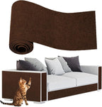 Anit Cat Scratch Couch Furniture Protector,78.7x15.8 Cat Wall Corner Scratcher Pads Mat,DIY Cats Scratching Carpet Post Board Replacement