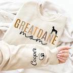 Personalized Dog Sweatshirt for Pet Lovers, Custom Name Crewneck, Cozy Gift for Dog Owners
