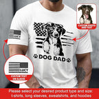 Customized Awesome Like My Daughter Shirts, Fathers Day Shirt with Kids Names, Funny Dad Shirts for Men