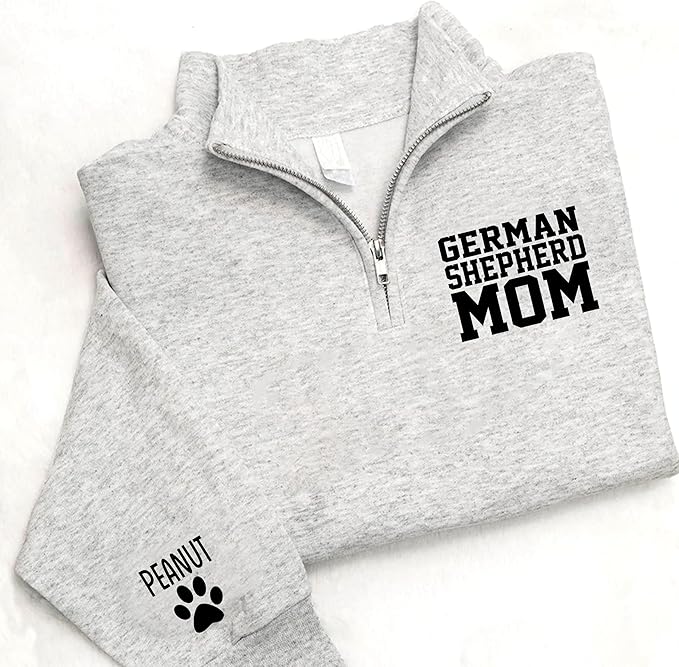 UrbanNEST Custom Dog Mom Sweatshirt, Cute & Cozy Gift for Dog Lovers, Perfect for Pet Moms