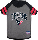 Pets First Houston Texans Hoodie T-Shirt, Large, Model:HOU-4044-LG