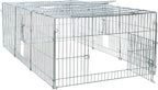 TRIXIE Rabbit Cage - 55 cu. ft., Outdoor Pen Extends Rabbit Hutch and Chicken Coops, Ideal for Small Animals, Bunny, Guinea Pigs, Chickens