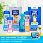 Fresh Step Charcoal Litter Box Pads - Ultra-Absorbent Cat Litter Pads with Activated Carbon for Odor Control, 16.9" x 11.4" - 7 Count