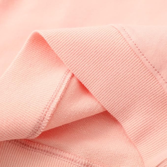 RETSUGO Toddler Baby Girls Sweatshirts Casual Pullover Crewneck Winter Long Sleeve Tops Shirts Clothes 3T-8T