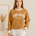 NAZENTI Personalized Dog Sweatshirt, Custom Photo Shirts, Dog Embroidered Shirt for Women, Men, Pet Lovers Gifts, Mom Gift