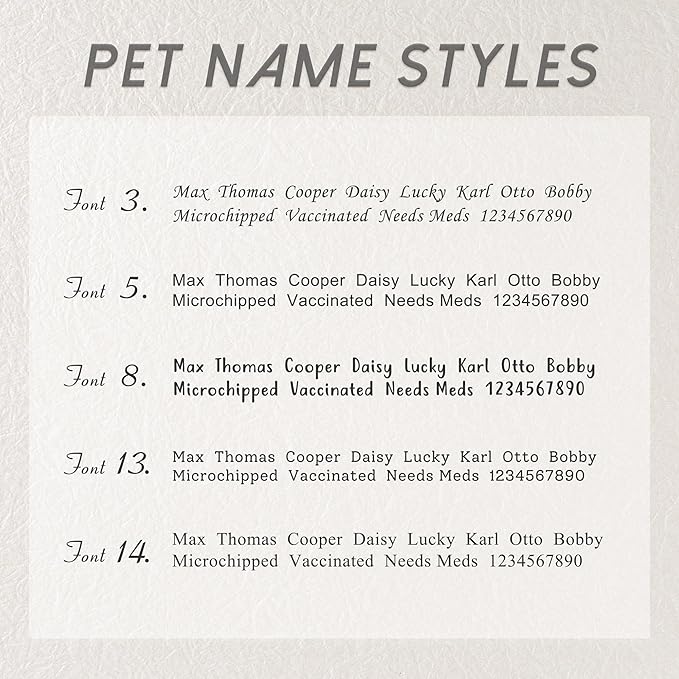 Anavia Small Size Dog Cat ID Tags, Small/XS Personalized Color Plated Stainless Steel Puppy Kitten Name Tags, Customized Engraved Nameplate Pet Collar Tag (Gold, XS-Round)