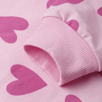 Little Girls Unicorn Outfits 2 Piece Kids Ruffle Sleeve Sweatshirt + Leggings Fall Leopard Clothing Sets 2-10 Years Old