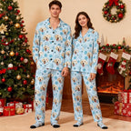 D-Story Personalized Pajamas with 1-8 Faces for Women Men, Custom Christmas Pjs, Pajamas Gifts For Family,Cat Mom,Dog Mom