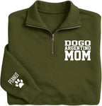 UrbanNEST Custom Dog Mom Sweatshirt, Cute & Cozy Gift for Dog Lovers, Perfect for Pet Moms