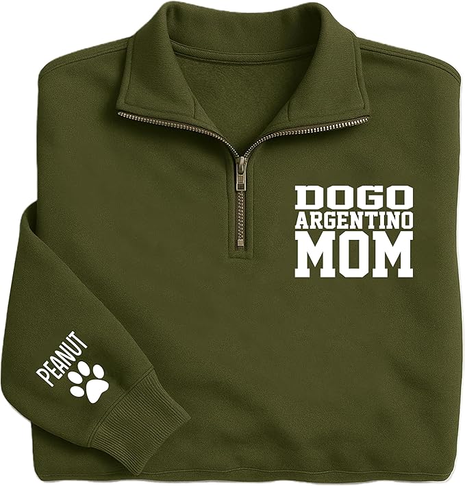 UrbanNEST Custom Dog Mom Sweatshirt, Cute & Cozy Gift for Dog Lovers, Perfect for Pet Moms