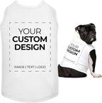 Apparelyn Custom Dog Shirt Design – Dog T-Shirt with Logo, Text or Image Print Custom Clothes for Dogs