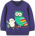 Bumeex Toddler Girl Sweatshirt Clothes Outfit,Cotton Crewneck Christmas Clothing
