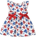 Mioglrie Baby Girl Dress Summer Girl Clothes Infant Outfits Newborn Ruffle Sleeveless Sundress Cute Dresses for Girls