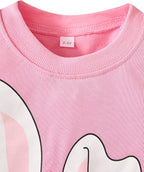 Little Girls Unicorn Outfits 2 Piece Kids Ruffle Sleeve Sweatshirt + Leggings Fall Leopard Clothing Sets 2-10 Years Old