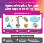 SmartyKat Electronic Motion/Moving Toys for Cats & Kittens, Battery Powered, Mimics Motion of Real Prey, Fun & Interactive Play - Multiple Styles