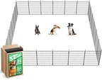 FXW MiniPaws Unleashed Dog Playpen, Expandable & Portable Design for Yard, RV Camping and Indoor Use, for Small and Medium Dogs, 32-inch 24 Panels