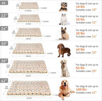 Mora Pets Cat Bed Dog Crate Pad Ultra Soft Pet Bed with Cute Star Print Washable Crate Mat for Small Dogs and Indoor Cats Reversible Fleece Dog Kennel Pad Cat Carrier Mat 14 x 17.5 inch Brown