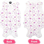 2 PCS Cat Recovery Suit Female Cat Onesie for Cats After Surgery Spay Abdominal Wounds, Kitten Surgery Recovery Suit Female Breathable E-Collar Alternative Kitten Onesie Anti Licking Medium