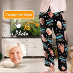 Personalized Pajamas with Faces for Men Women Custom Gifts For Pet Lover Family Cat Dog