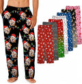 MyPupSocks Custom Pajama Pants for Pet Lover, Personalized Photo Face Printed Pajama Bottoms Sleepwear with Pockets