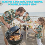 Custom Hawaiian Shirt with Face Photo Picture for Men Women Kids Youth Adult, Tropical Personalized Hawaiian Shirts Gift