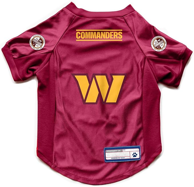 Littlearth NFL Stretch Pet Jersey- Officially Licensed Teams, Available Size XS to XL