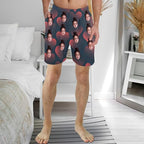 Custom Pajama Pants for Men, Personalized PJ Pants with Photos, Custom Mens Pajama Shorts, Gifts for Dad Husband