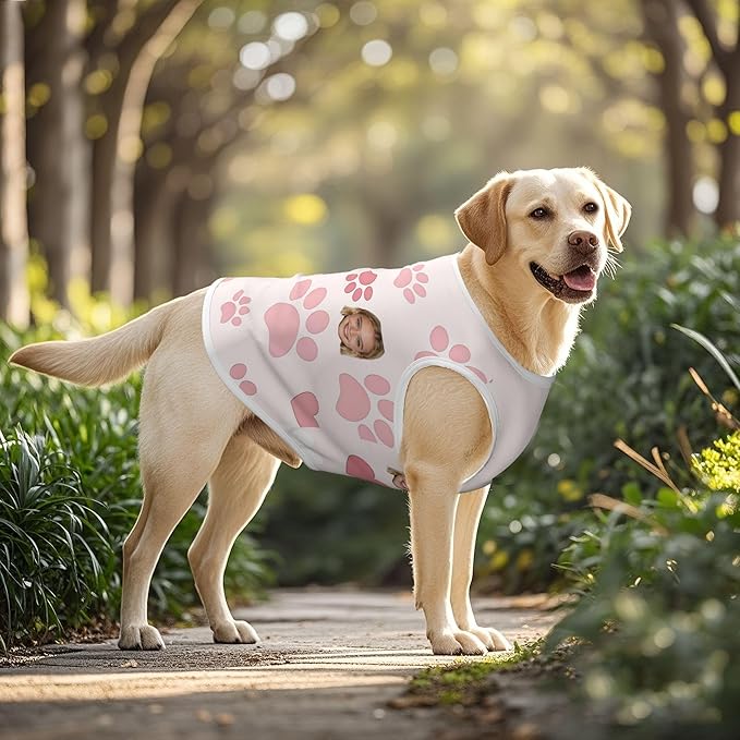Personalized Matching Dog and Owner Clothes Separately Sold, Custom Face Nightgown for Women Dogs