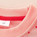 Bumeex Toddler Girl Sweatshirt Clothes Outfit,Cotton Crewneck Christmas Clothing