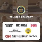 Bedsure XL Dog Bed for Crate - Large Comfy Flat Pet Beds with Removable Washable Cover, Orthopedic Egg Crate Foam Crate Mat, Suitable for Pet Up to 90 lbs