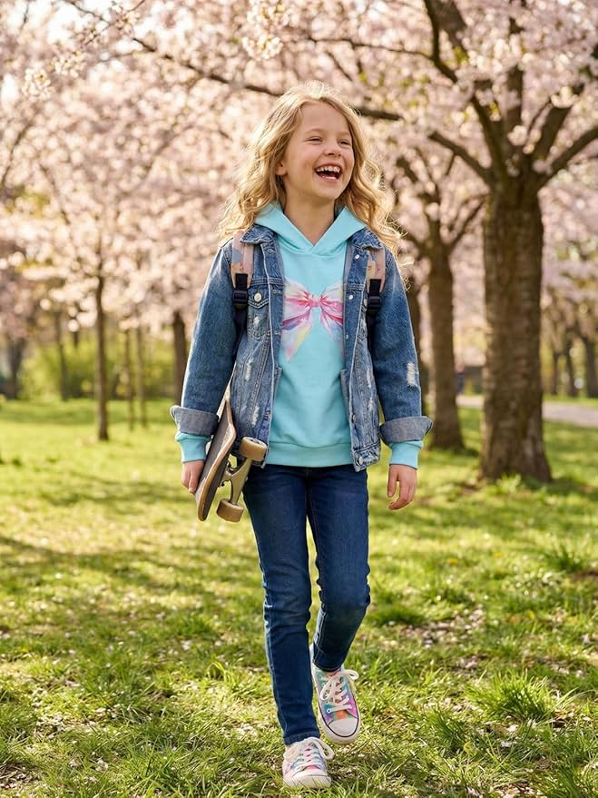 WELAKEN Sweatshirts for Girls Toddler & Kids II Little Girl's Pullover Tops Sweaters & Hoodies