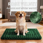 Dog Bed Mat - Comfortable Kennel Pad, Multi-Purpose Crate Bed for Dogs & Cats, Soft Support